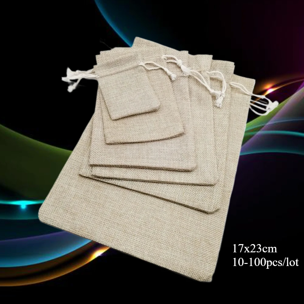 17x23cm Party Favor Packaging System Gunny Sack Storage and Jute Bag Birthday Gift Bags Featuring Burlap Pouch Jewelry Display
17x23cm Party Favor Packaging System Gunny Sack Storage and Jute Bag Birthday Gift Bags Featuring Burlap Pouch Jewelry Display