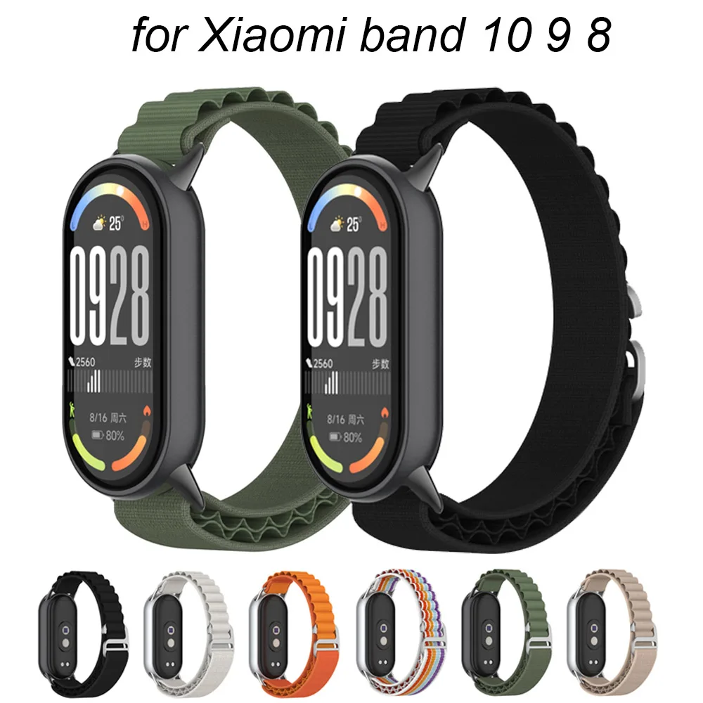 Sports Nylon Strap for Xiaomi Mi Band 10 9 8 Smart watch Bracelet Replacement Wristband for Mi Band 9 10 8 Watchband Accessories
Sports Nylon Strap for Xiaomi Mi Band 10 9 8 Smart watch Bracelet Replacement Wristband for Mi Band 9 10 8 Watchband Accessories