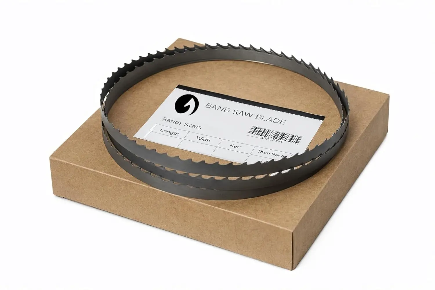 Dark Stone 62" Bandsaw Blade, 1/2" x 0.020" x 4 TPI, Thin Kerf Deep Gullet for Fast Hardwood Cutting, Fits 9-Inch Benchtop Saws
Dark Stone 62" Bandsaw Blade, 1/2" x 0.020" x 4 TPI, Thin Kerf Deep Gullet for Fast Hardwood Cutting, Fits 9-Inch Benchtop Saws