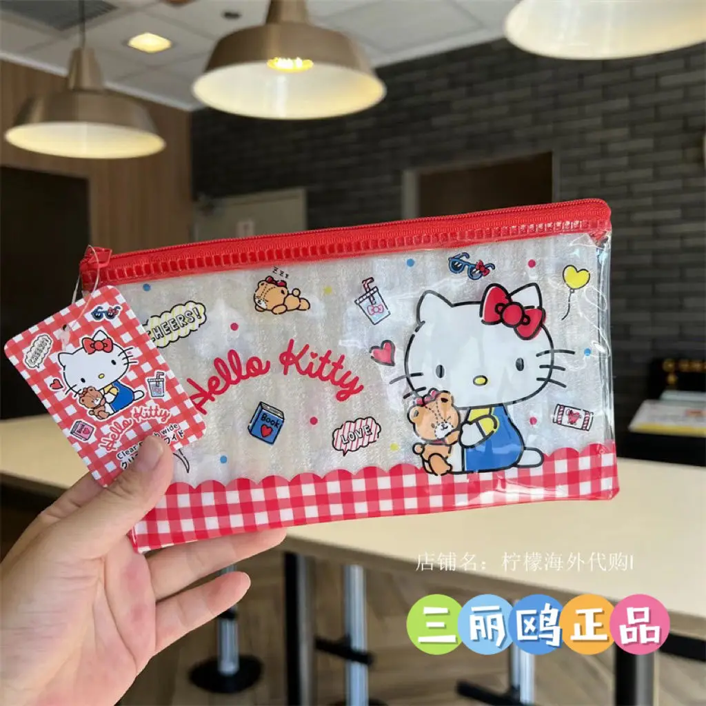 Hello Kitty Miniso Pen Case Cute Printing Transparent High-capacity Pen Case New Personality Originality Stationery Storage Bag
Hello Kitty Miniso Pen Case Cute Printing Transparent High-capacity Pen Case New Personality Originality Stationery Storage Bag