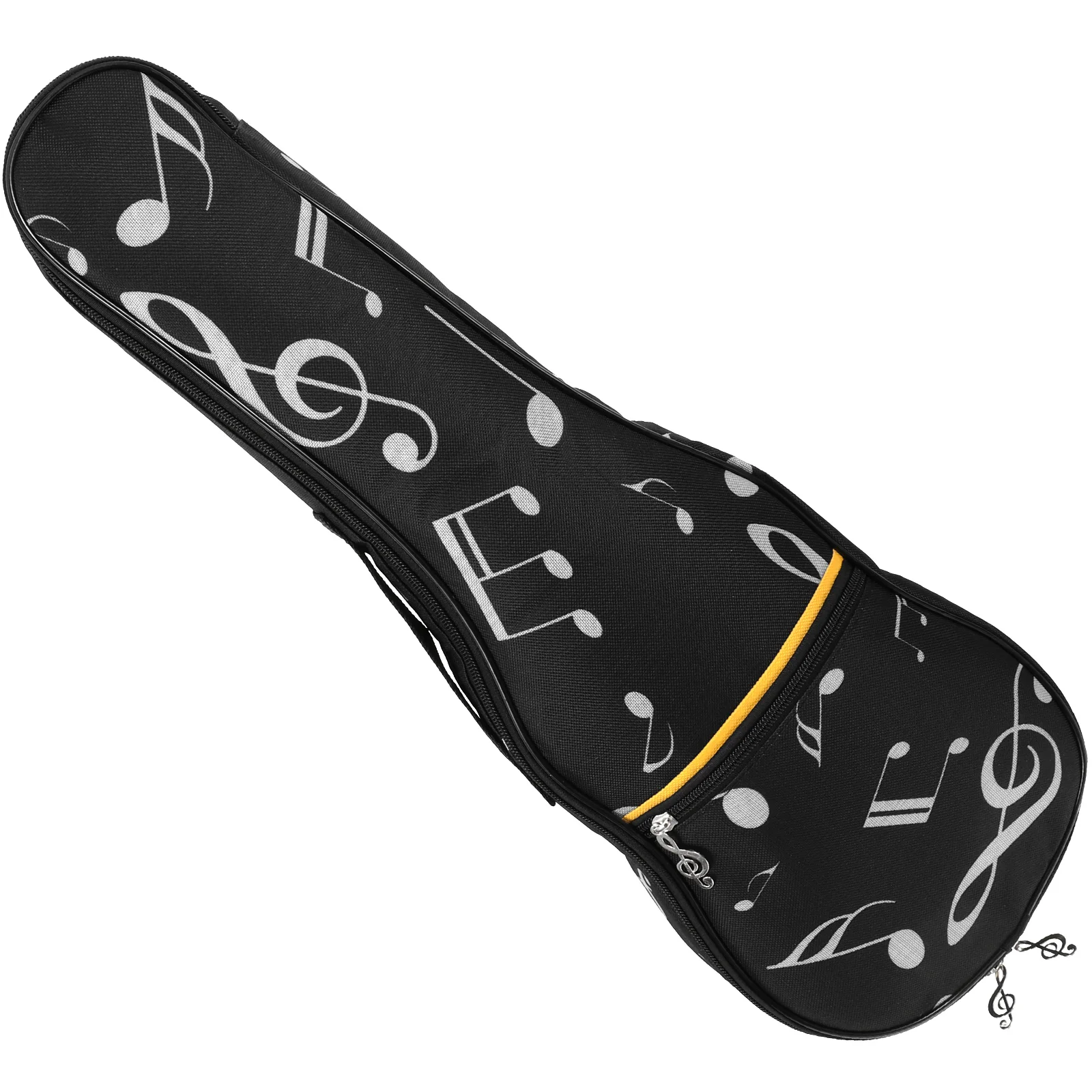 Ukulele Bag Black Musical Notes Thick Sponge Padding Lightweight Backpack Portable Storage for Ukulele Small Guitar 4
Ukulele Bag Black Musical Notes Thick Sponge Padding Lightweight Backpack Portable Storage for Ukulele Small Guitar 4