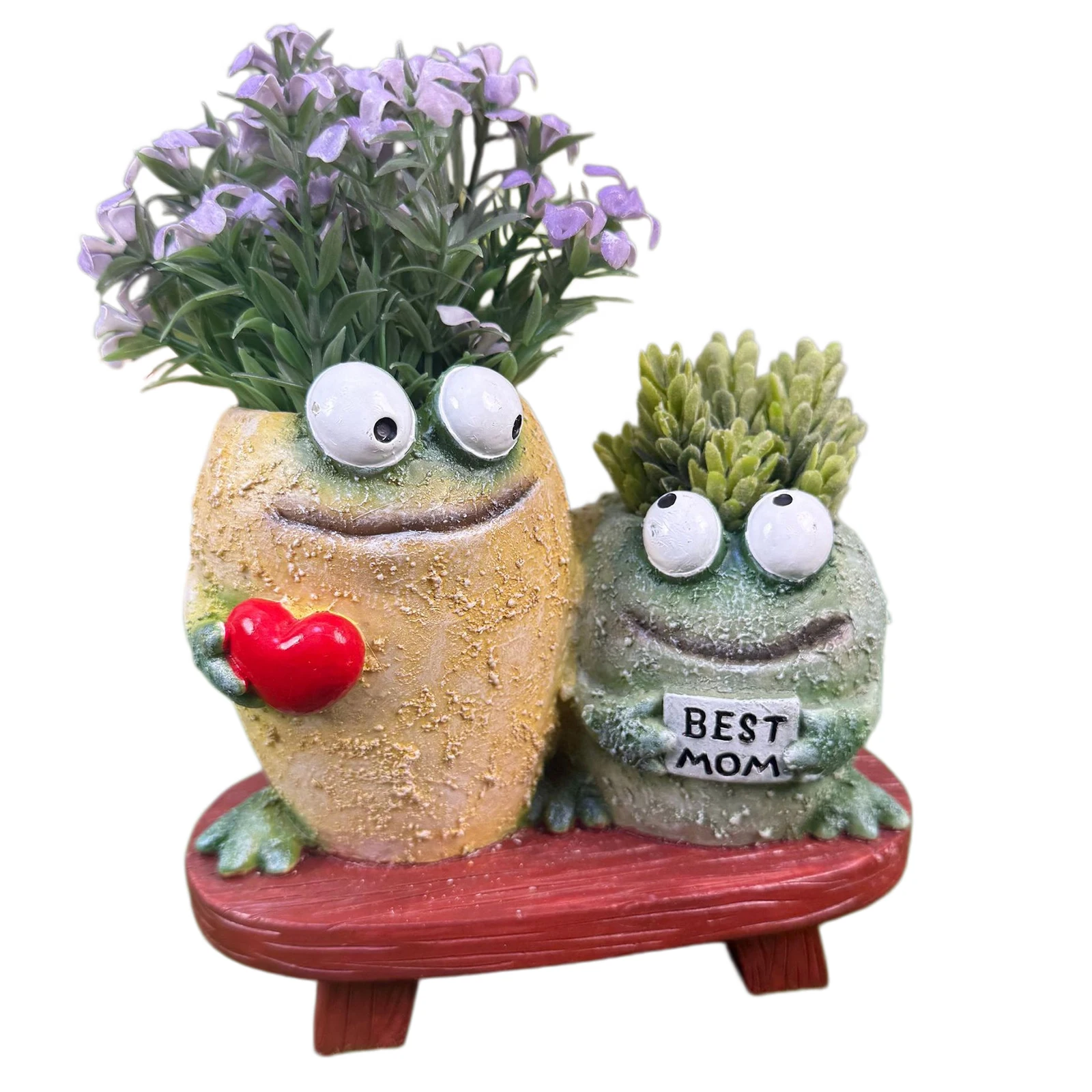 Funny Resin Frog Planter Open-mouthed Small Frog Planter Ornament with Cute Expression for Indoor Windowsill Desk Office Decor
Funny Resin Frog Planter Open-mouthed Small Frog Planter Ornament with Cute Expression for Indoor Windowsill Desk Office Decor