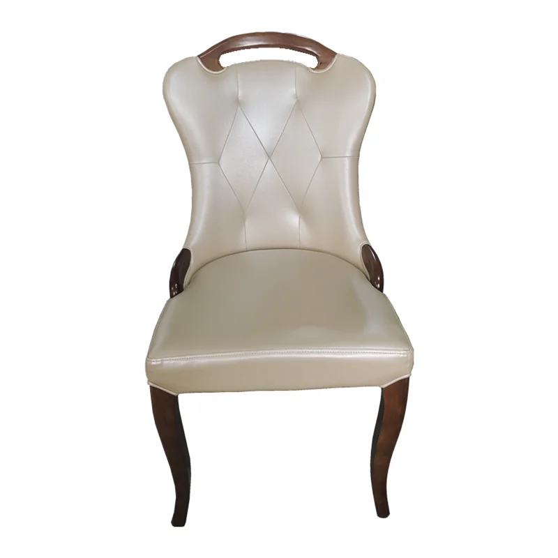 Modern simple European solid wood chair soft bag back dining chair home hotel box restaurant
Modern simple European solid wood chair soft bag back dining chair home hotel box restaurant