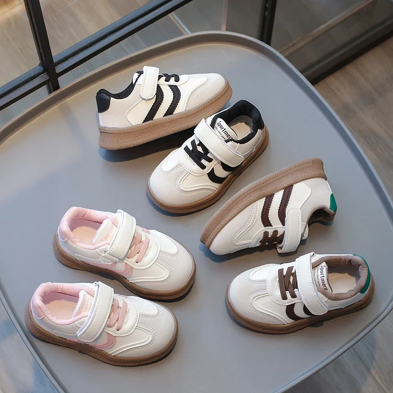 Children's Training Shoes 2025 Spring and Autumn Boys Small White Shoes Casual Board Kid's Trend Soft Sole Sports Shoes
Children's Training Shoes 2025 Spring and Autumn Boys Small White Shoes Casual Board Kid's Trend Soft Sole Sports Shoes