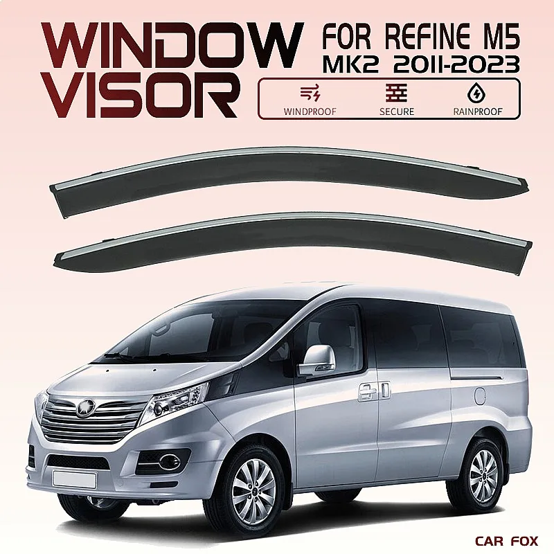 4Pcs Car Window Visor For JAC Refine M5 2011-2023 Rain Sun Shade Awning Side Window Deflector Accessories
4Pcs Car Window Visor For JAC Refine M5 2011-2023 Rain Sun Shade Awning Side Window Deflector Accessories
