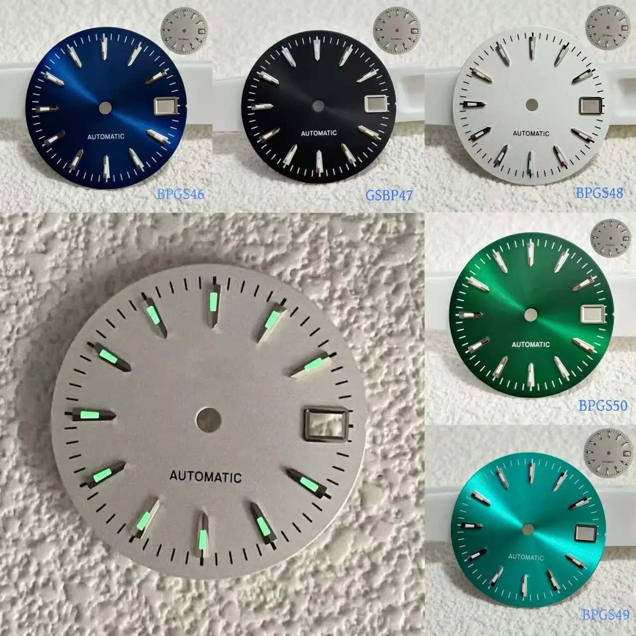 New hot selling 28.5mm watch accessories men's watch NH35/36 mechanical watch literal green night light
New hot selling 28.5mm watch accessories men's watch NH35/36 mechanical watch literal green night light