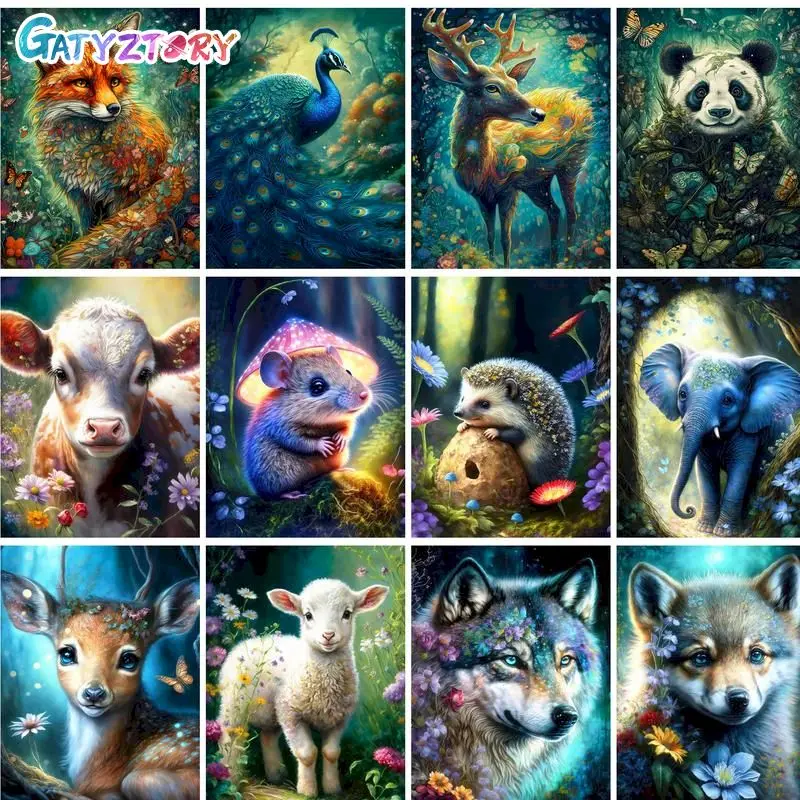 60x75cm Painting By Numbers Jungle Animals Kit Drawing On Numbers Wall Art Picture For Adults Canvas Painting Diy Crafts
60x75cm Painting By Numbers Jungle Animals Kit Drawing On Numbers Wall Art Picture For Adults Canvas Painting Diy Crafts