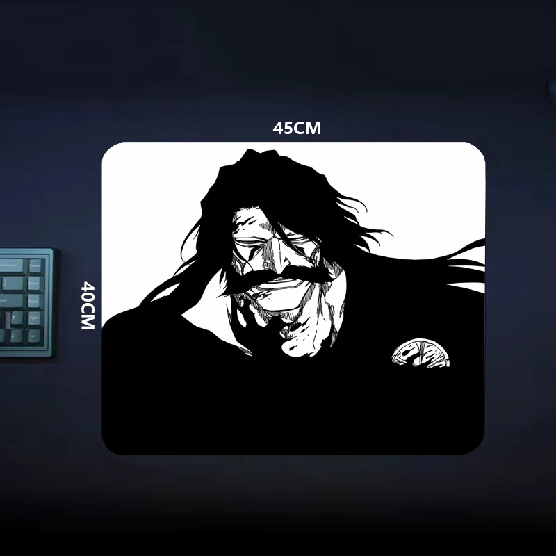 black anime game mouse pad non-slip precision control e-sports office keyboard Natural rubber computer 400X450mm mouse desk mat
black anime game mouse pad non-slip precision control e-sports office keyboard Natural rubber computer 400X450mm mouse desk mat
