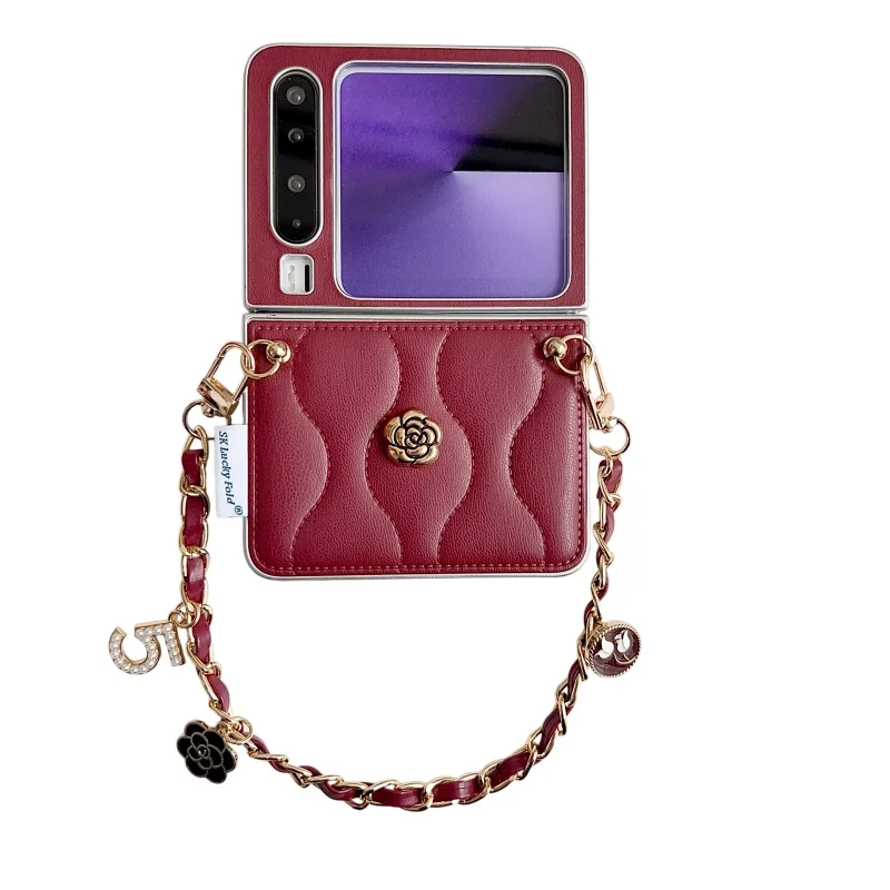 Luxury Wave Pattern Leather Case For Huawei Pura X Hand Strap Women's Fashionable Camellia Phone Cover Cute Cases Capa
Luxury Wave Pattern Leather Case For Huawei Pura X Hand Strap Women's Fashionable Camellia Phone Cover Cute Cases Capa