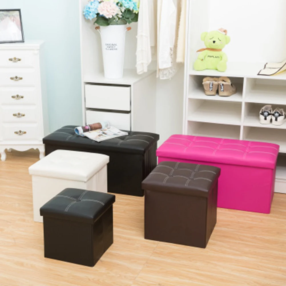 Folding Lidded Storage Box Cube Lightweight Kids For Books Clothes 27L Black Foldable Footstool Home Living Room Bedroom
Folding Lidded Storage Box Cube Lightweight Kids For Books Clothes 27L Black Foldable Footstool Home Living Room Bedroom