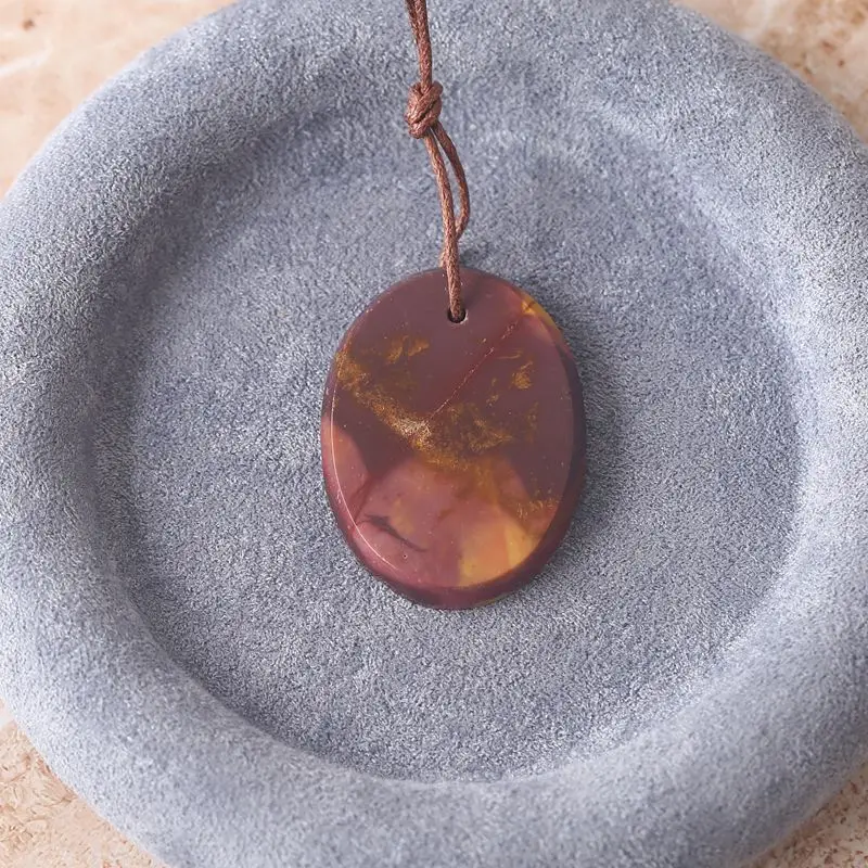 Mookite Jasper Oval Pendant ,Natural Stone Accessory for Boho Outfit Styling & DIY Jewelry Crafting 41x31xmm-11.2g
Mookite Jasper Oval Pendant ,Natural Stone Accessory for Boho Outfit Styling & DIY Jewelry Crafting 41x31xmm-11.2g