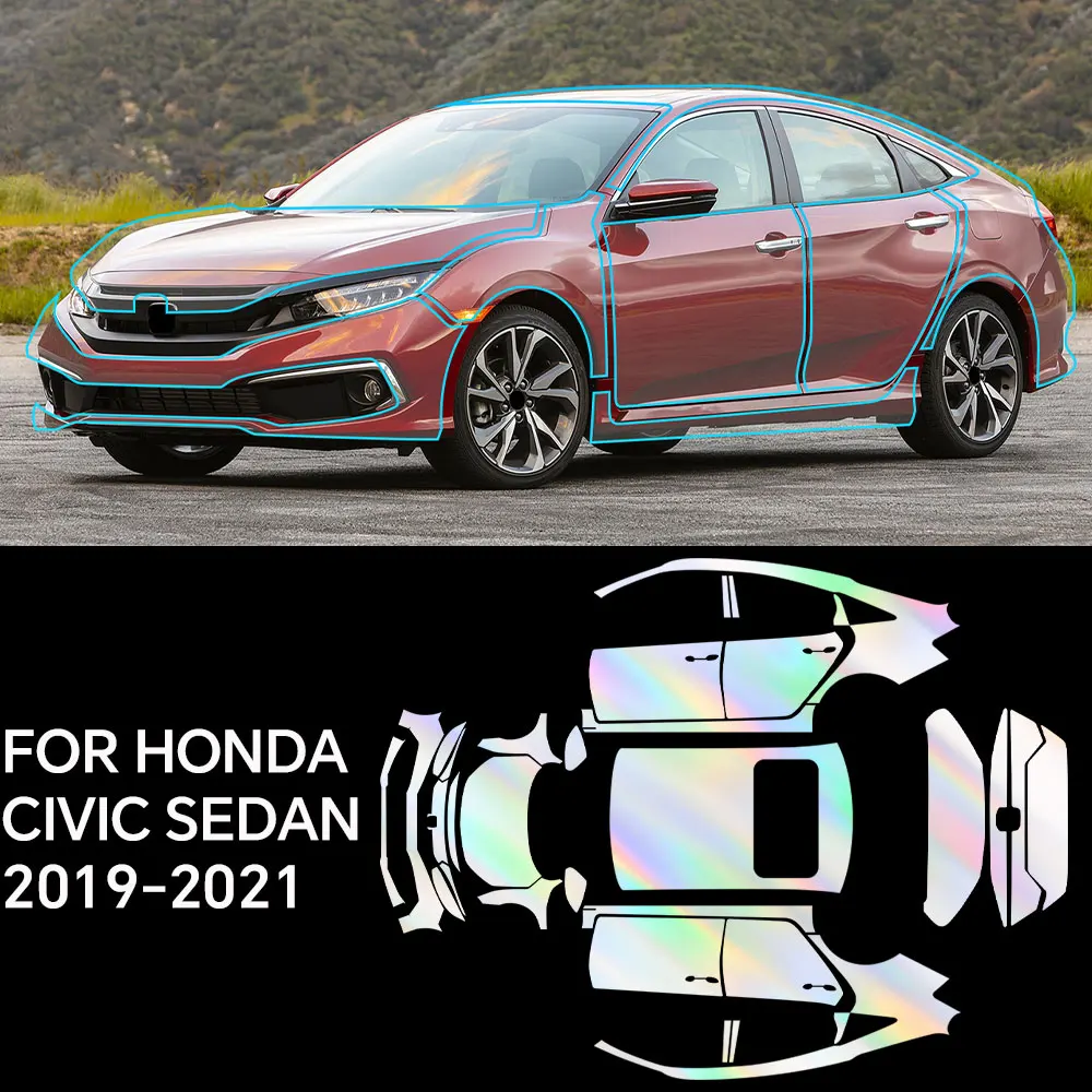 Pre Cut For Honda Civic Sedan Car Paint Protection Film Body TPU Transparent Anti Scratch Invisible Car Accessorie
Pre Cut For Honda Civic Sedan Car Paint Protection Film Body TPU Transparent Anti Scratch Invisible Car Accessorie