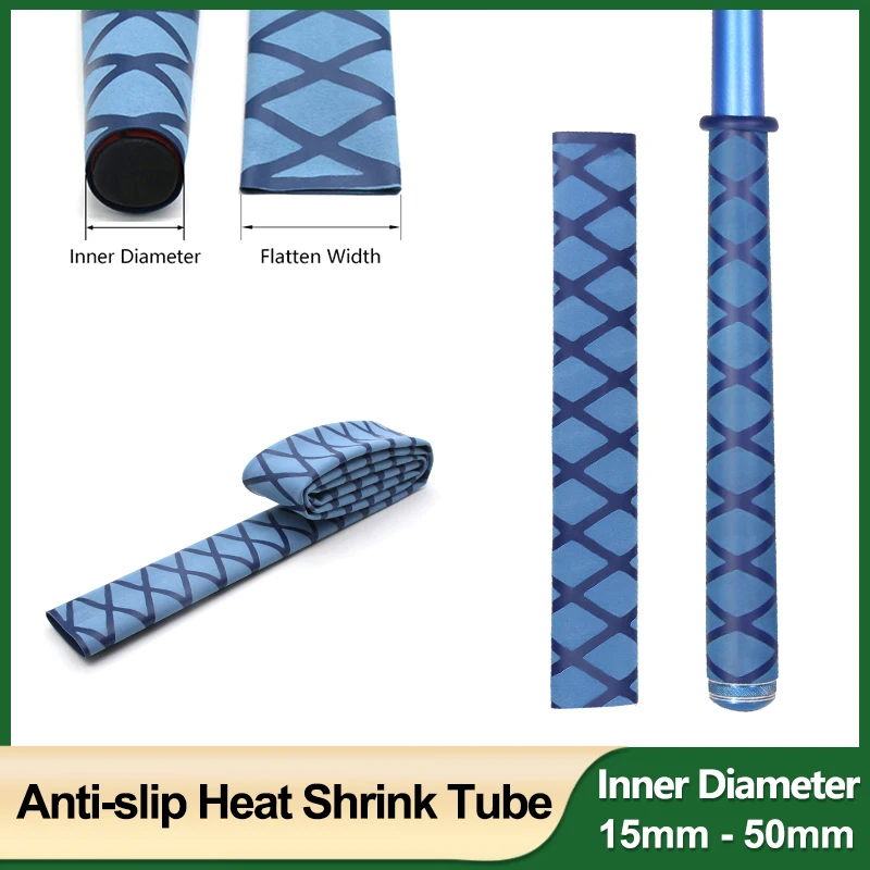 1M Blue Diameter 15mm ~ 50mm Anti-slip Heat Shrink Wrap Tubing Fishing Rod DIY Handle Insulation Waterproof Racket Handle Grip
1M Blue Diameter 15mm ~ 50mm Anti-slip Heat Shrink Wrap Tubing Fishing Rod DIY Handle Insulation Waterproof Racket Handle Grip