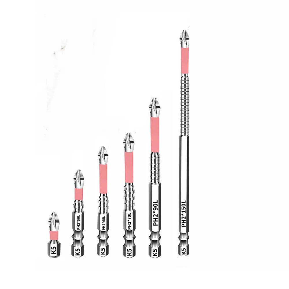 6/10pcs Anti-Slip Magnetic Screwdriver Bit Impact Resistant High Hardness Batch Head Cross High Torque Ph2 Screwdriver Bit
6/10pcs Anti-Slip Magnetic Screwdriver Bit Impact Resistant High Hardness Batch Head Cross High Torque Ph2 Screwdriver Bit