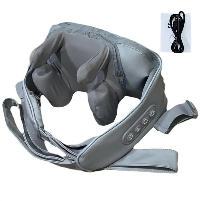 Electric Neck Massager Portable Cervical Massage Device For Work Travel Portable Shoulder Massager
Electric Neck Massager Portable Cervical Massage Device For Work Travel Portable Shoulder Massager