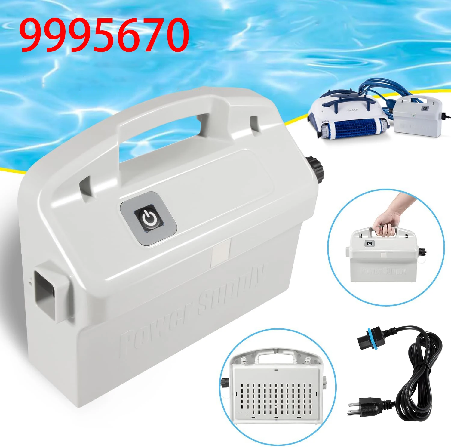 TML 9995670 Assy Power Supply Unit Part Fit for Dolphin Advantage (Old), Nautilus (Old), Saturn (Old), 3001, Advantage Plus
TML 9995670 Assy Power Supply Unit Part Fit for Dolphin Advantage (Old), Nautilus (Old), Saturn (Old), 3001, Advantage Plus