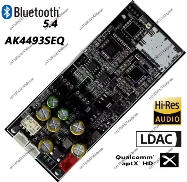 Двухканальный параллельный USB-флеш-накопитель AK4493 Bluetooth 5.4 QCC5181 для воспроизведения музыки без потерь через приложение
Двухканальный параллельный USB-флеш-накопитель AK4493 Bluetooth 5.4 QCC5181 для воспроизведения музыки без потерь через приложение