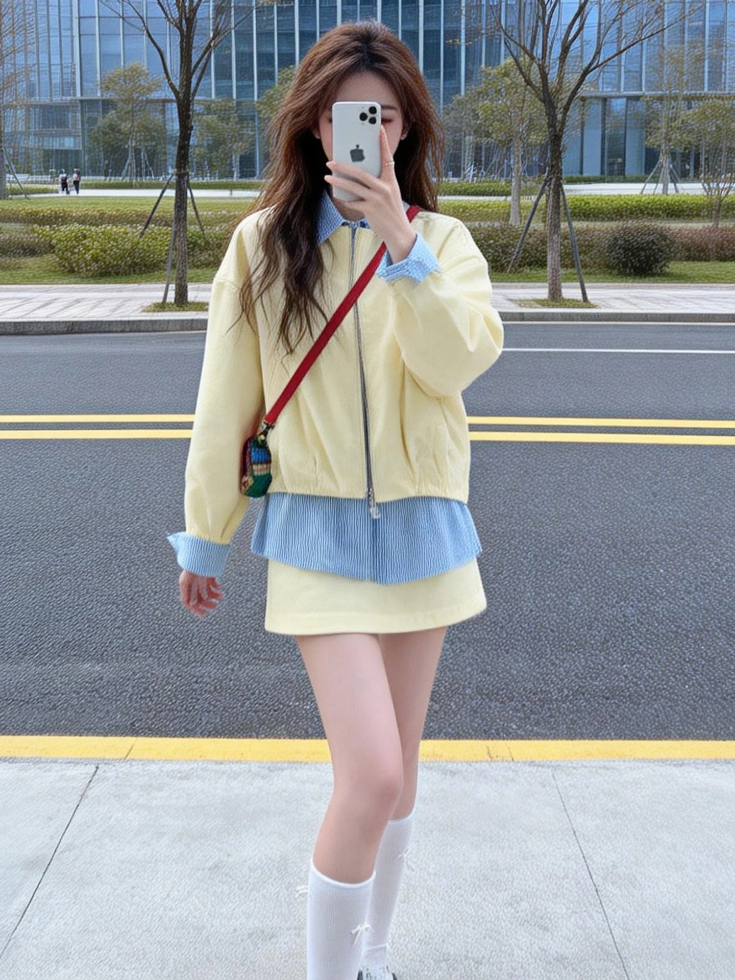 Korean College Style Fake Two-Piece Sweatshirt Short Skirt Set Women's New Popular Whole Set High Waist Button Closure Casual...
Korean College Style Fake Two-Piece Sweatshirt Short Skirt Set Women's New Popular Whole Set High Waist Button Closure Casual...