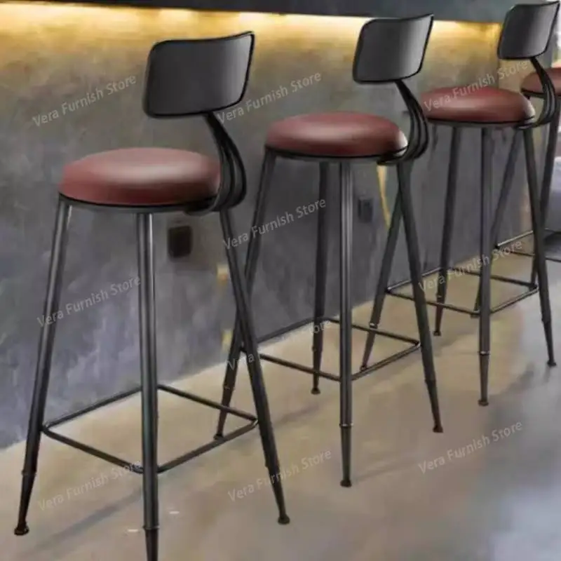 Elegant Decorative Bar Chair Comfortable Metal Counter Nordic Bar Chair High Ergonomic Restaurant Taburetes De Bar Furniture
Elegant Decorative Bar Chair Comfortable Metal Counter Nordic Bar Chair High Ergonomic Restaurant Taburetes De Bar Furniture