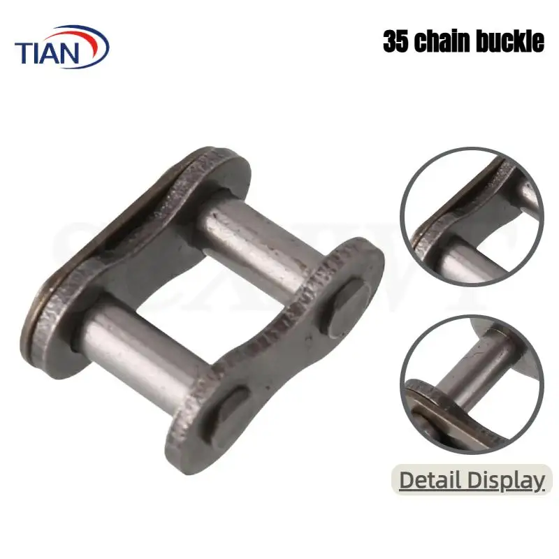 Full Buckle Chain Buckle - Carbon Steel Single Row Short Pitch Roller Chain for Industrial Transmission Applications
Full Buckle Chain Buckle - Carbon Steel Single Row Short Pitch Roller Chain for Industrial Transmission Applications