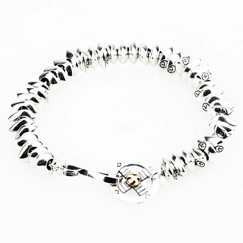 S925 sterling silver personalized anchor bracelet Male Trendy Punk Simple Retro Diamond Bracelet trendy punk jewelry
S925 sterling silver personalized anchor bracelet Male Trendy Punk Simple Retro Diamond Bracelet trendy punk jewelry