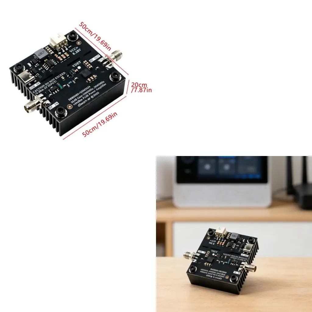 2.4GHz 2.5W Radio Frequency Power Amplifier For Long Ranges Industrial Deployment
2.4GHz 2.5W Radio Frequency Power Amplifier For Long Ranges Industrial Deployment
