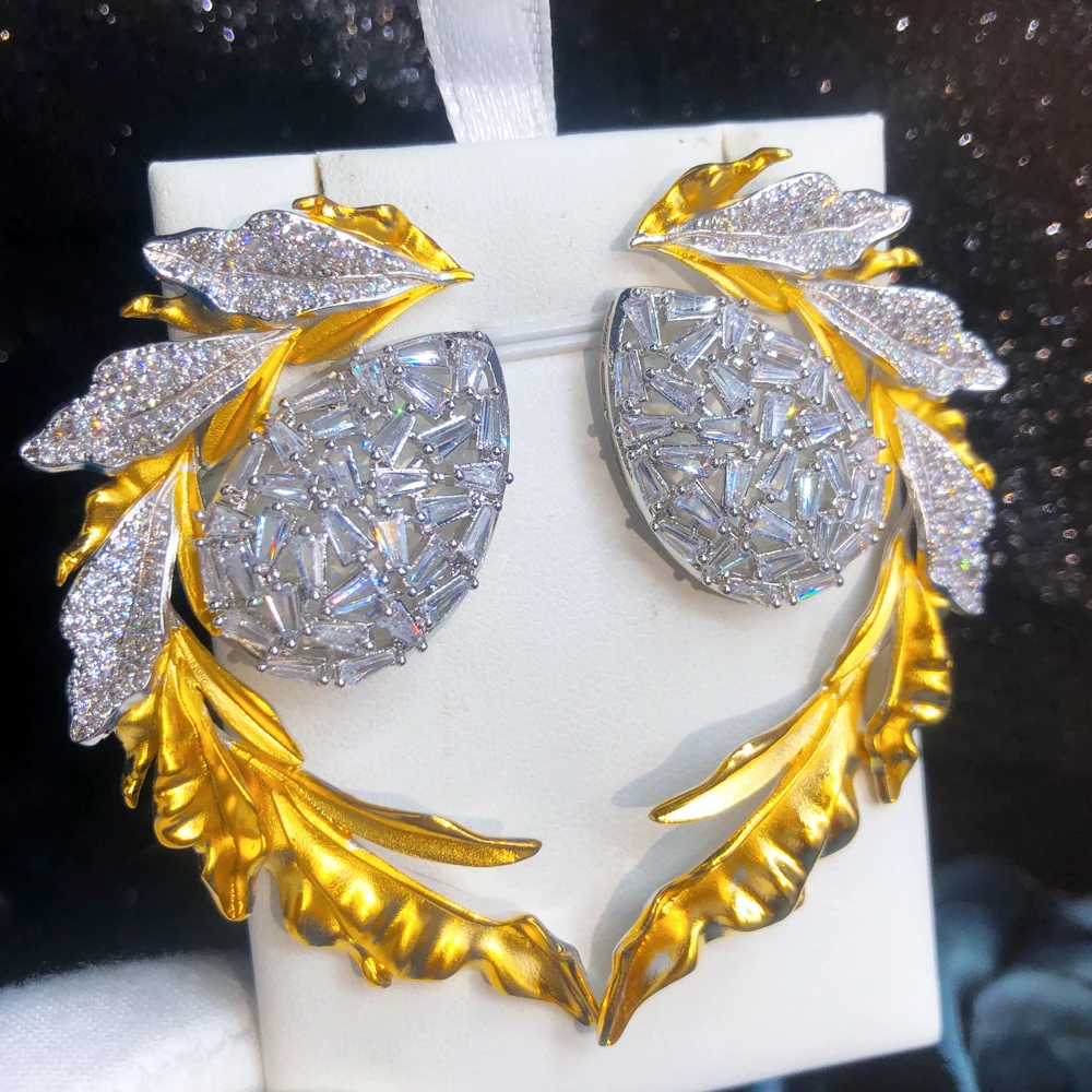 SORAMOORE Dubai Big Luxury Earrings For Women Wedding Geometric Drop Earring Brincos Female DIY Fashion Jewelry Gift 2020 New
SORAMOORE Dubai Big Luxury Earrings For Women Wedding Geometric Drop Earring Brincos Female DIY Fashion Jewelry Gift 2020 New