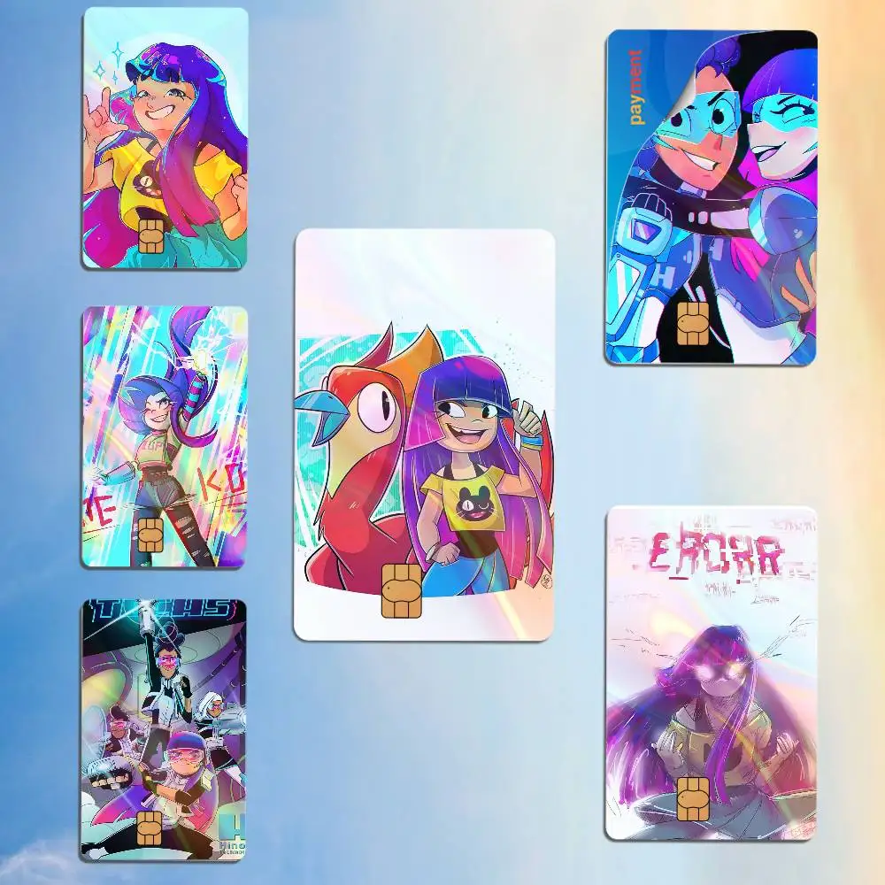 Miko Kubota Glitch Techs Five Holographic effect Credit Debit Card Stickers Diy Waterproof Sticker Film Tape Skin for Small Chip
Miko Kubota Glitch Techs Five Holographic effect Credit Debit Card Stickers Diy Waterproof Sticker Film Tape Skin for Small Chip