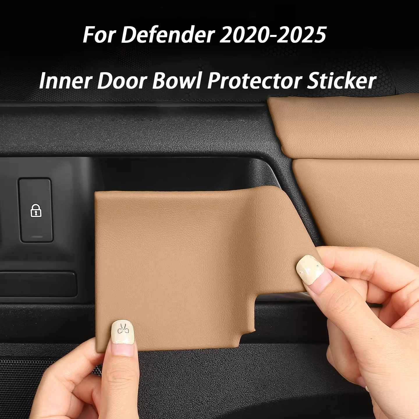 Защитная наклейка на внутреннюю ручку двери автомобиля для Land Rover Defender 90 110 130 2020-2025 гг. Аксессуары
Защитная наклейка на внутреннюю ручку двери автомобиля для Land Rover Defender 90 110 130 2020-2025 гг. Аксессуары