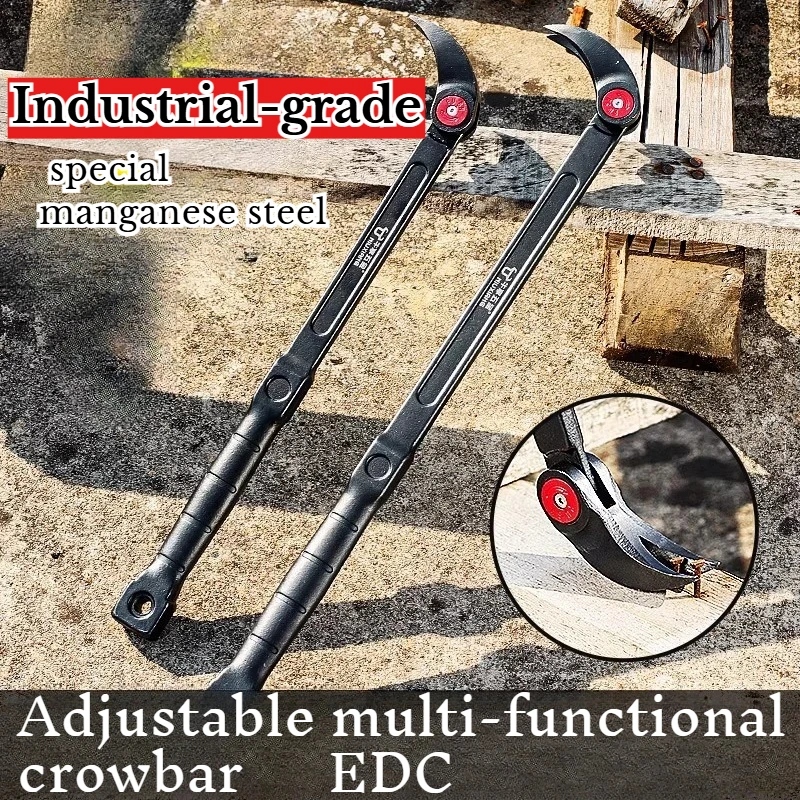 Industrial-grade Special Manganese Steel Multfunctional Formwork and Nail Remover Auto Repair Tire Extraction Crowbar Adjustable
Industrial-grade Special Manganese Steel Multfunctional Formwork and Nail Remover Auto Repair Tire Extraction Crowbar Adjustable