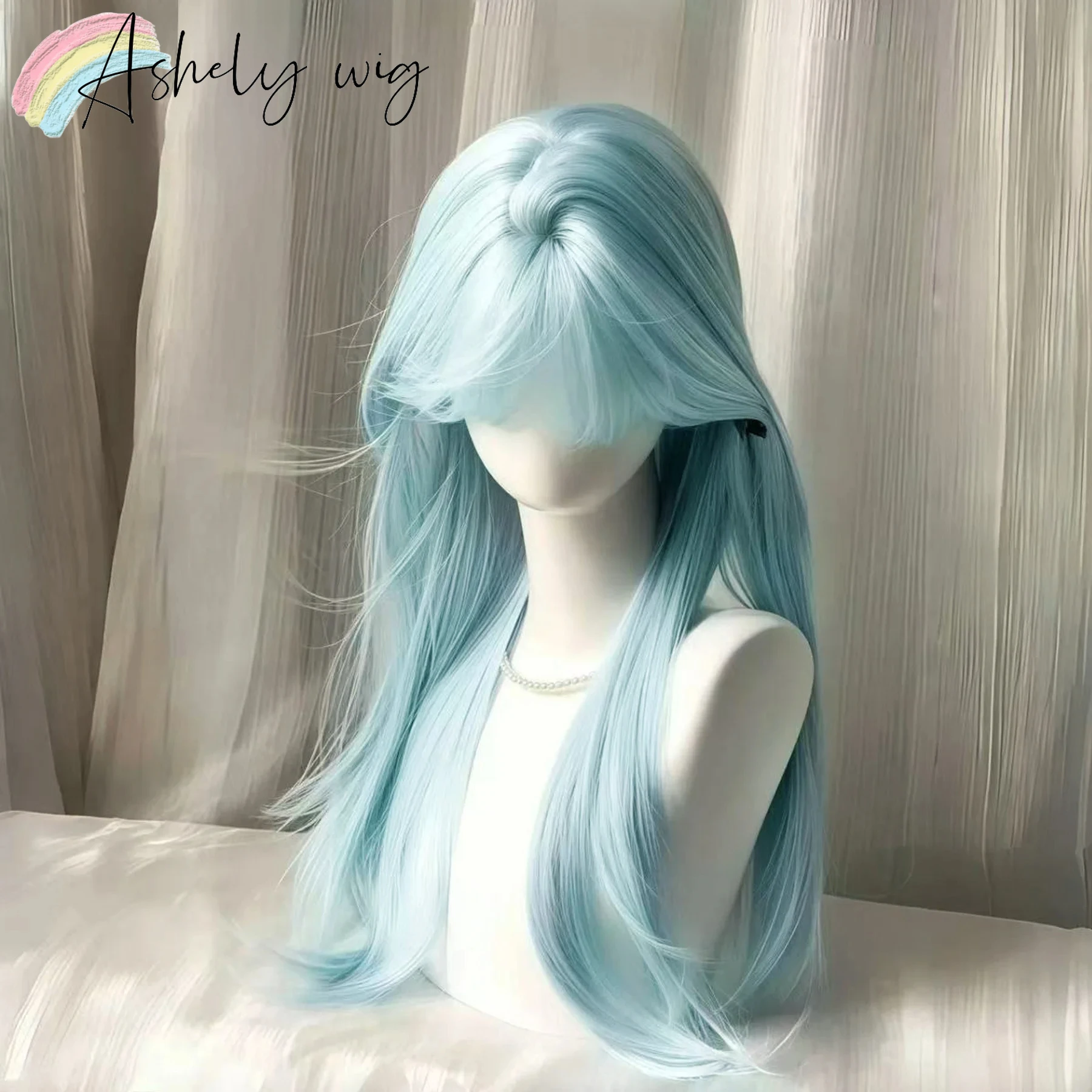 Ashely Long Straight Wig for Women 26inch Cosplay Wig with Bangs High Temperature Fibers Lolita Wigs Synthetic Colored Hair
Ashely Long Straight Wig for Women 26inch Cosplay Wig with Bangs High Temperature Fibers Lolita Wigs Synthetic Colored Hair
