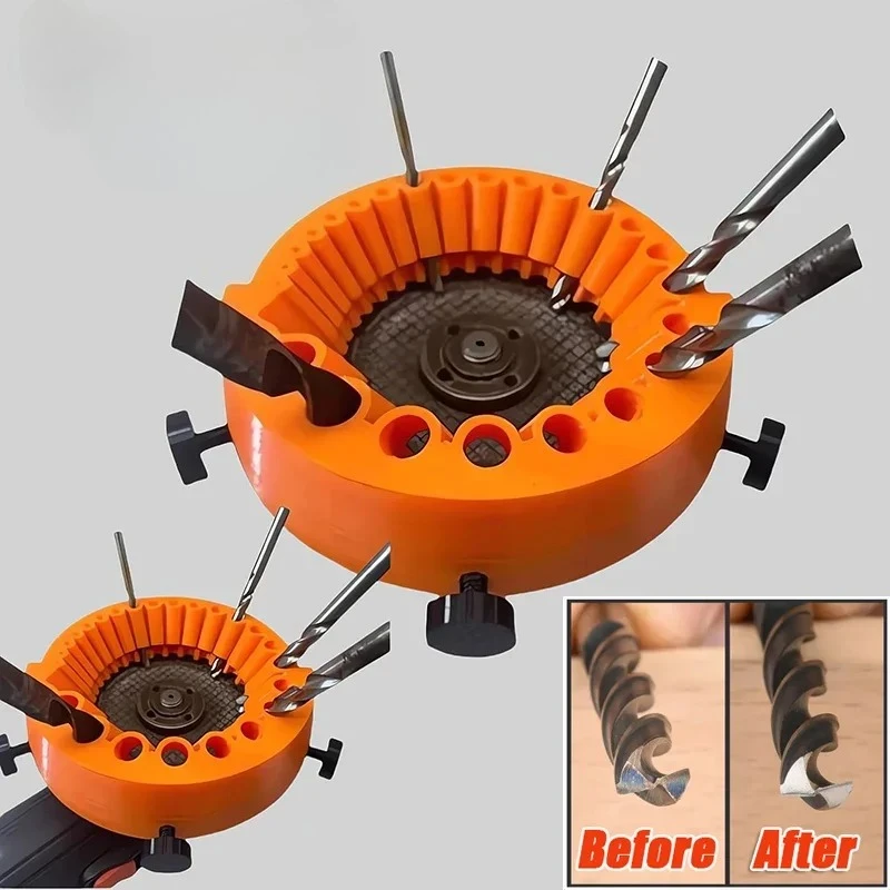 Upgrade 118 Degree Angle Grinder Drill Bit Sharpener Power Drill Bit Grinding Tool for 2 to 13mm Drill Bits
Upgrade 118 Degree Angle Grinder Drill Bit Sharpener Power Drill Bit Grinding Tool for 2 to 13mm Drill Bits