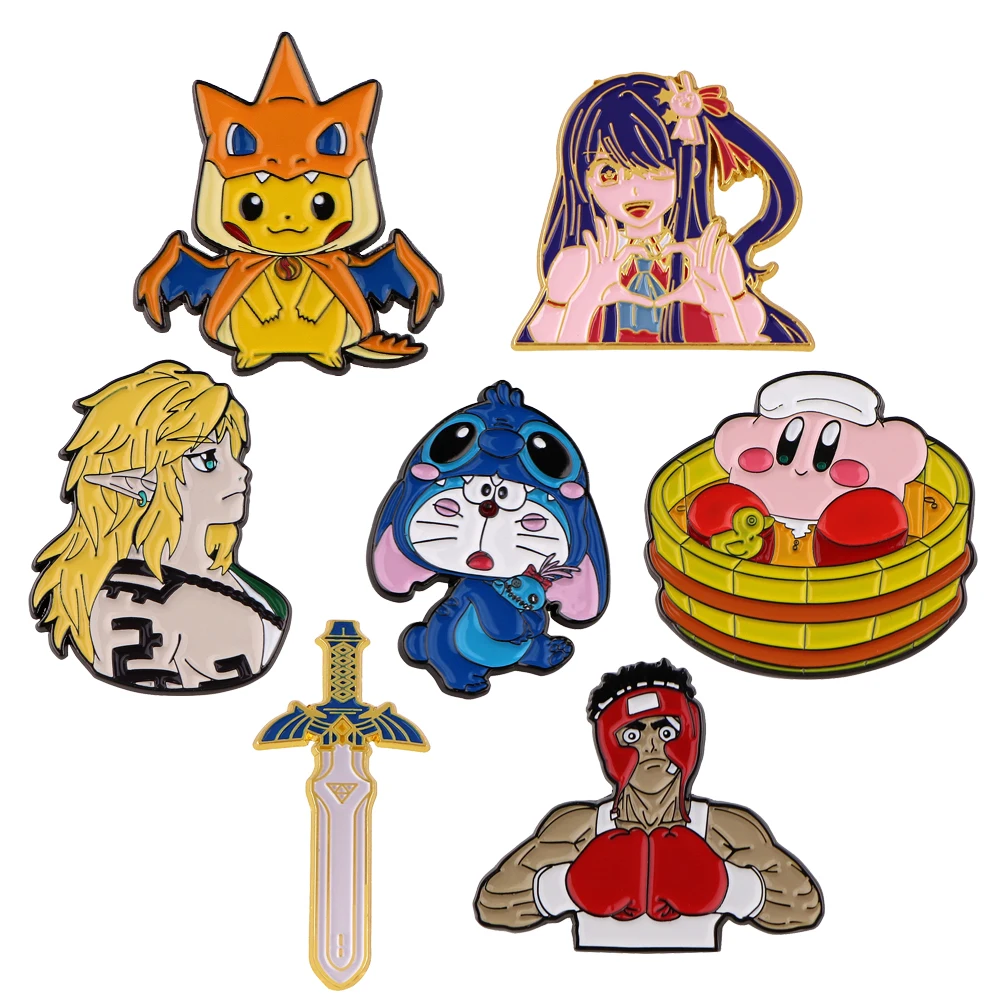 Anime Idol Girl Women's Brooches Enamel Pin Lapel Pins for Backpack Metal Badges on Bags Fashion Accessories Gifts
Anime Idol Girl Women's Brooches Enamel Pin Lapel Pins for Backpack Metal Badges on Bags Fashion Accessories Gifts