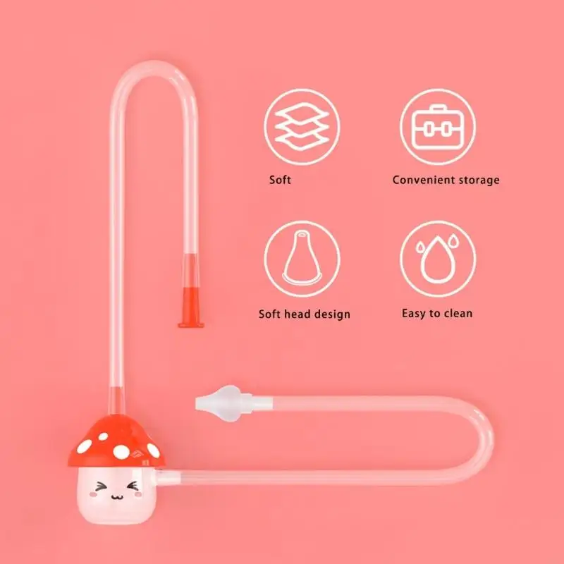 W3JF Gentle Baby Nasal Aspirator Silicone Baby Nose Sucker for Daily Use & Travel
W3JF Gentle Baby Nasal Aspirator Silicone Baby Nose Sucker for Daily Use & Travel
