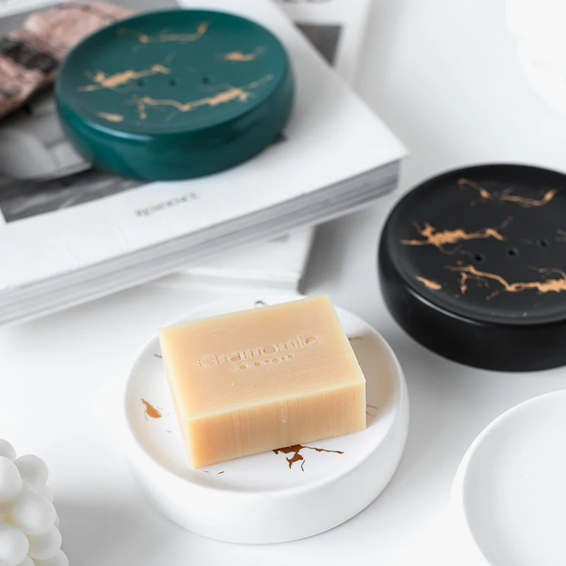 Ceramic soap box drain toilet hotel restaurant high-grade soap dish marble soap box
Ceramic soap box drain toilet hotel restaurant high-grade soap dish marble soap box