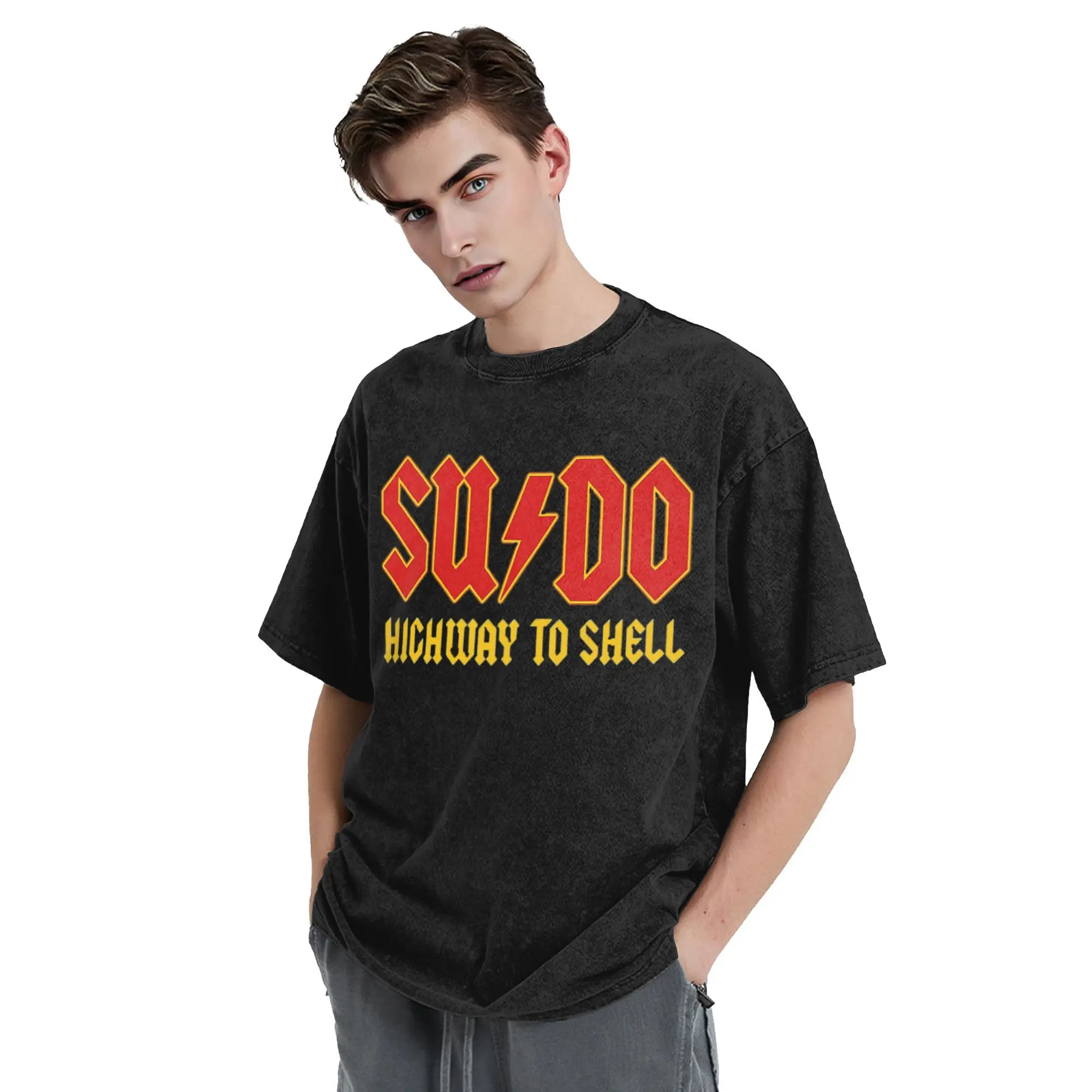 Sudo Rm Highway To Shell Linux Programmer T-Shirt for Men Cotton T Shirts Men's Tees Short Crew Neck Summer Clothes Tops S-2XL
Sudo Rm Highway To Shell Linux Programmer T-Shirt for Men Cotton T Shirts Men's Tees Short Crew Neck Summer Clothes Tops S-2XL