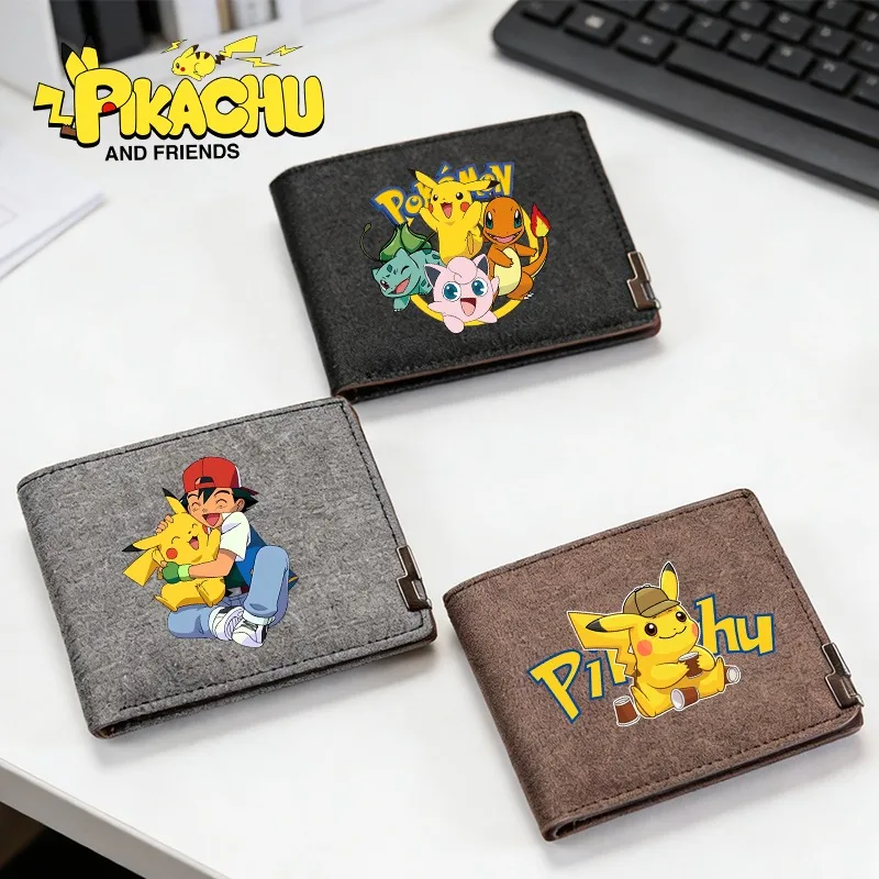 Pokemons Wallets Pikachus Coin Purse Men Women Business Foldable Cowhide Wallet Boys Slim Money Credit ID Cards Holder Bag Gifts
Pokemons Wallets Pikachus Coin Purse Men Women Business Foldable Cowhide Wallet Boys Slim Money Credit ID Cards Holder Bag Gifts