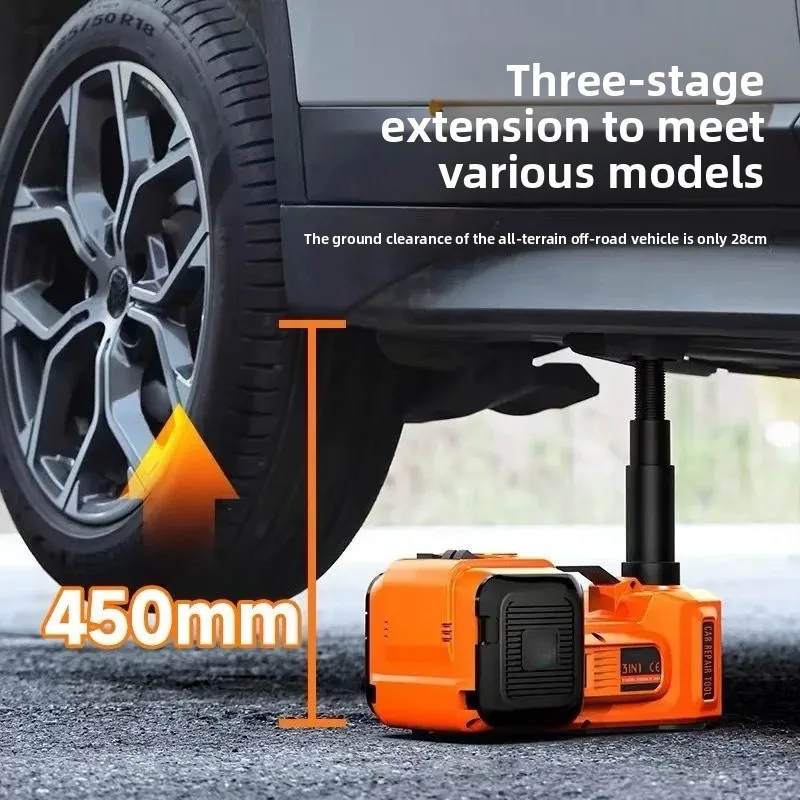 Household Car 12v Multi-function Electric Hydraulic Jack Air Pump for Tire Change, with Electric Impact Wrench
Household Car 12v Multi-function Electric Hydraulic Jack Air Pump for Tire Change, with Electric Impact Wrench