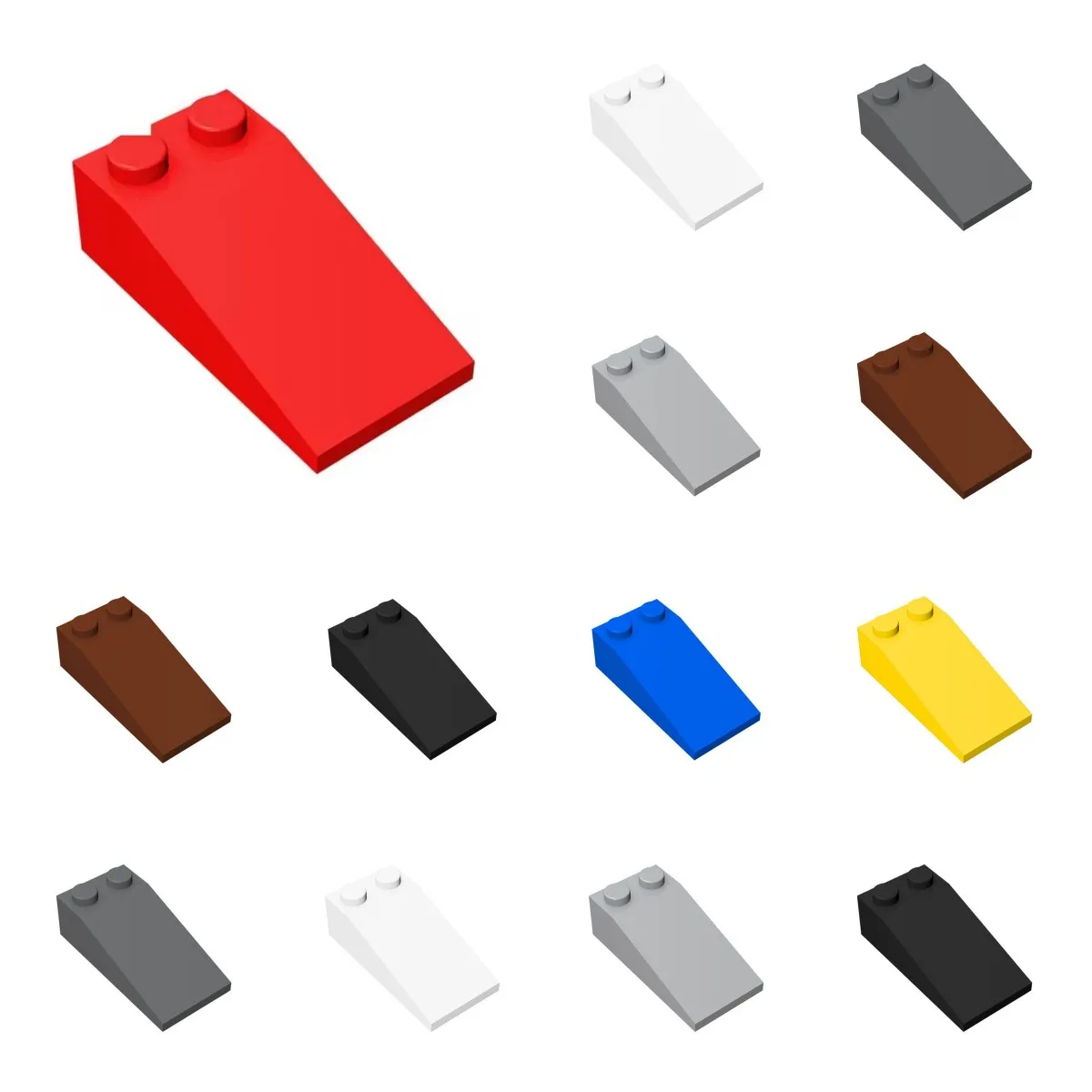 50pcs Buildings Blocks 30363 Slope 18 4 x 2 Bricks Collections Bulk Modular GBC Toys For Technical MOC Set
50pcs Buildings Blocks 30363 Slope 18 4 x 2 Bricks Collections Bulk Modular GBC Toys For Technical MOC Set