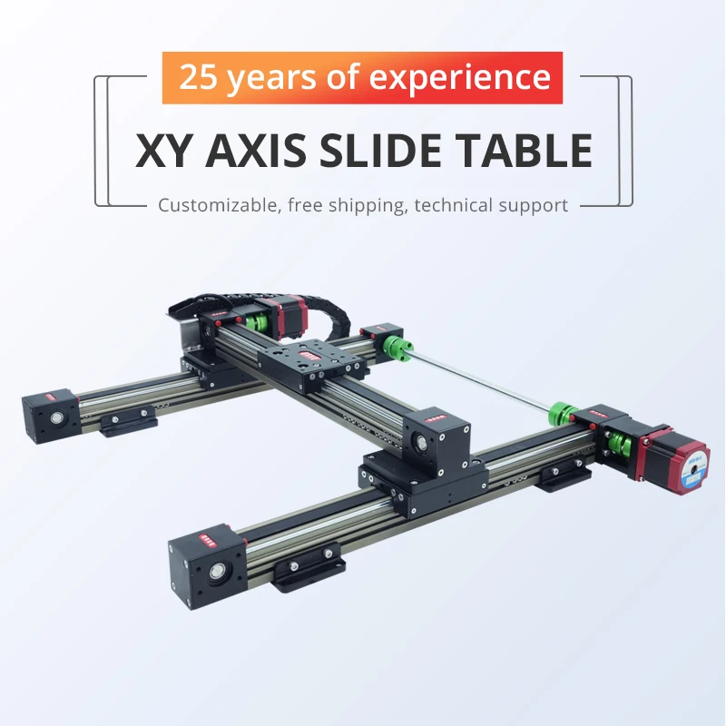 Gantry Type Synchronous Belt Electric Linear Sliding Rail Level Module Cnc Moving Rail Actuator Xy Level With Motor Complete Cnc
Gantry Type Synchronous Belt Electric Linear Sliding Rail Level Module Cnc Moving Rail Actuator Xy Level With Motor Complete Cnc