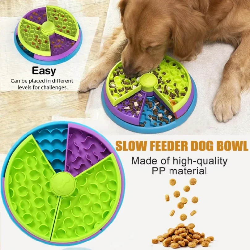 Dog Puzzle Slow Feeder Interactive Enrichment Toys Layers Detachable Slow Eating Bowl Anti-anxiety Feeder Bowl
Dog Puzzle Slow Feeder Interactive Enrichment Toys Layers Detachable Slow Eating Bowl Anti-anxiety Feeder Bowl