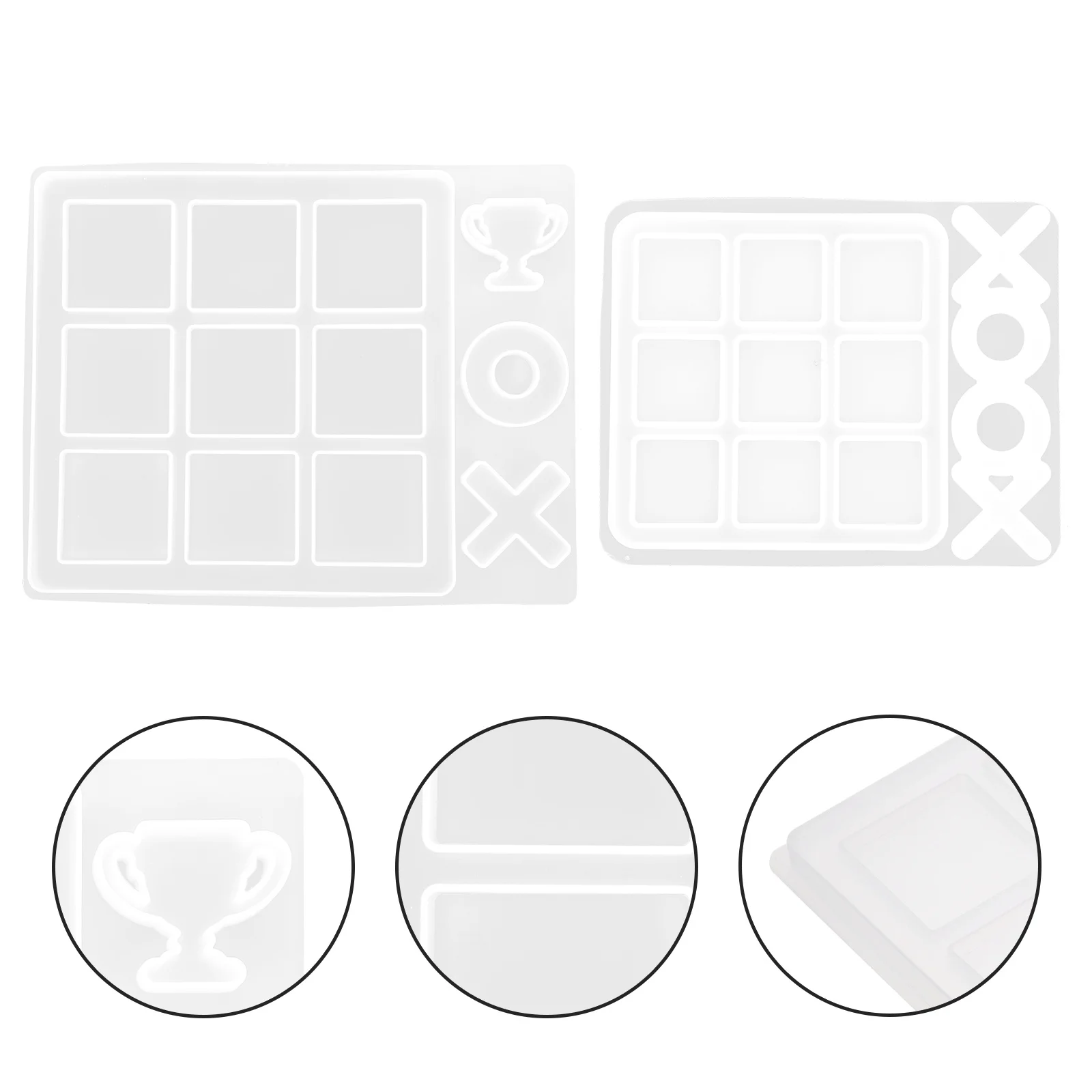 2Pcs Chessboard Molds Silicone DIY Manual Mold Crystal Epoxy Mold Creative Non-Stick Handmade Craft Tools Chessboard Mould
2Pcs Chessboard Molds Silicone DIY Manual Mold Crystal Epoxy Mold Creative Non-Stick Handmade Craft Tools Chessboard Mould