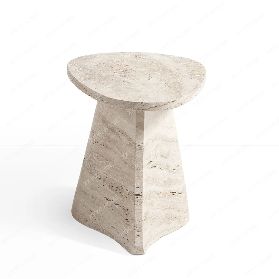 L minimalist creative special-shaped travertine side table luxury sofa corner table
L minimalist creative special-shaped travertine side table luxury sofa corner table