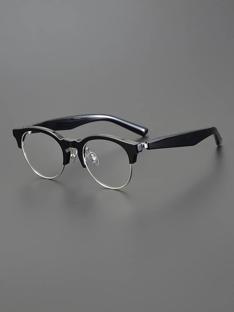 2025 classic black men's retro literary plate glasses frame can be equipped with myopia anti-blue lenses glasses frame women
2025 classic black men's retro literary plate glasses frame can be equipped with myopia anti-blue lenses glasses frame women