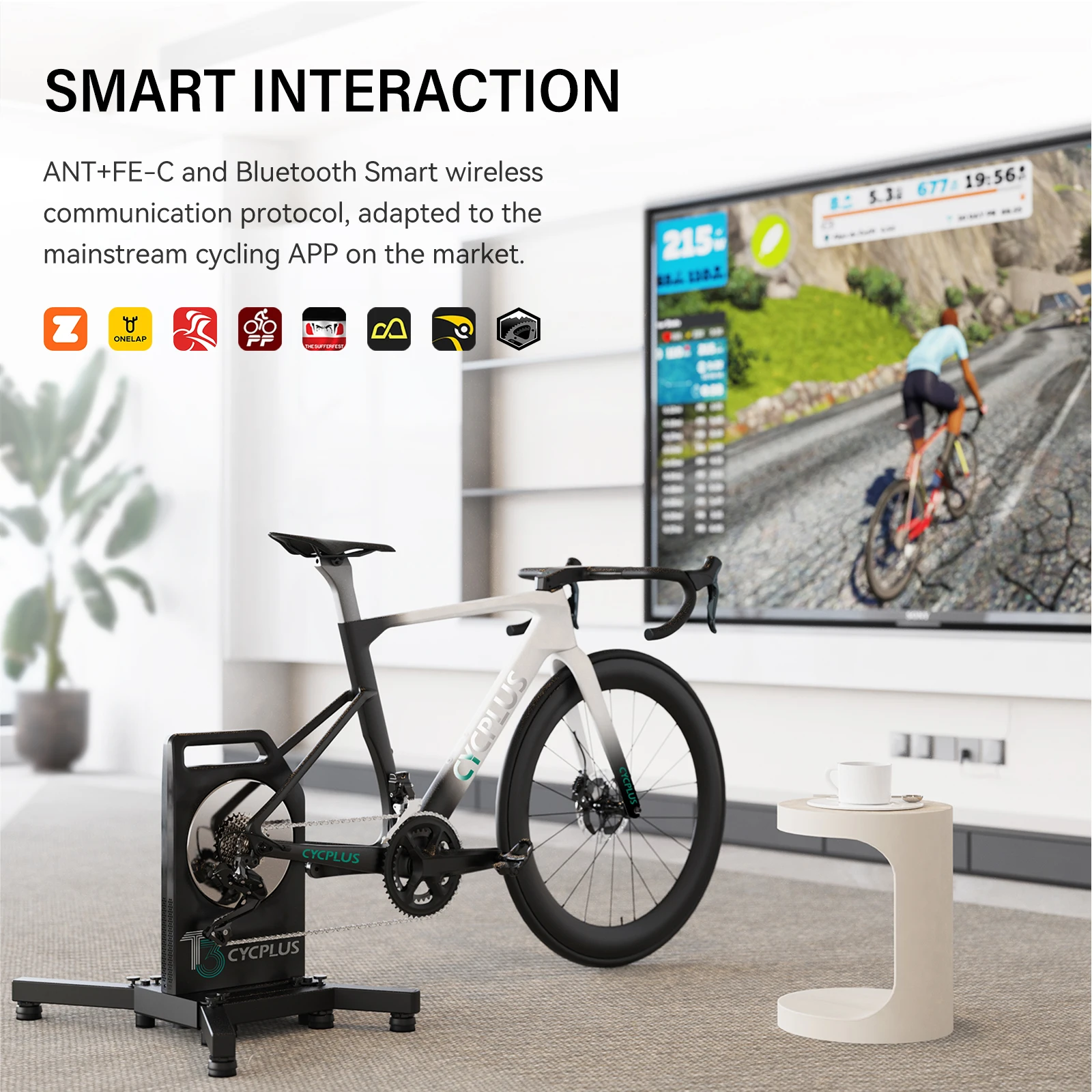 CYCPLUS T3 X-type Foldable Structure Smart Indoor Home Bike Trainers & Accessories
CYCPLUS T3 X-type Foldable Structure Smart Indoor Home Bike Trainers & Accessories