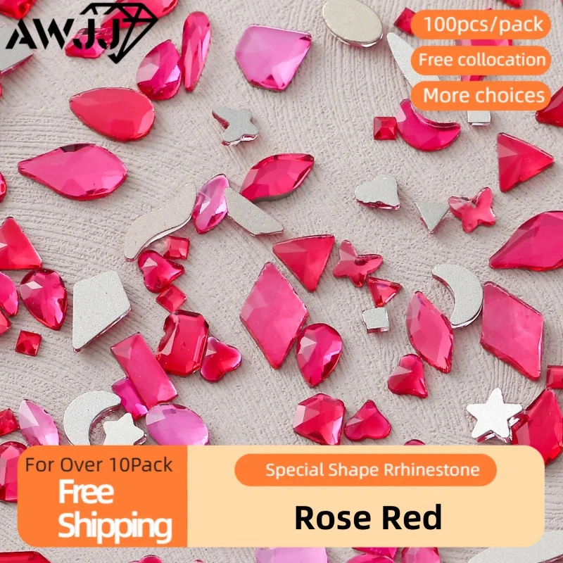 100pcs/pack Rose Red Nail Diamonds A Whisper of Romance Precision Cutting Charming Nail Art Rhinestone Eco-Friendly & Safe
100pcs/pack Rose Red Nail Diamonds A Whisper of Romance Precision Cutting Charming Nail Art Rhinestone Eco-Friendly & Safe