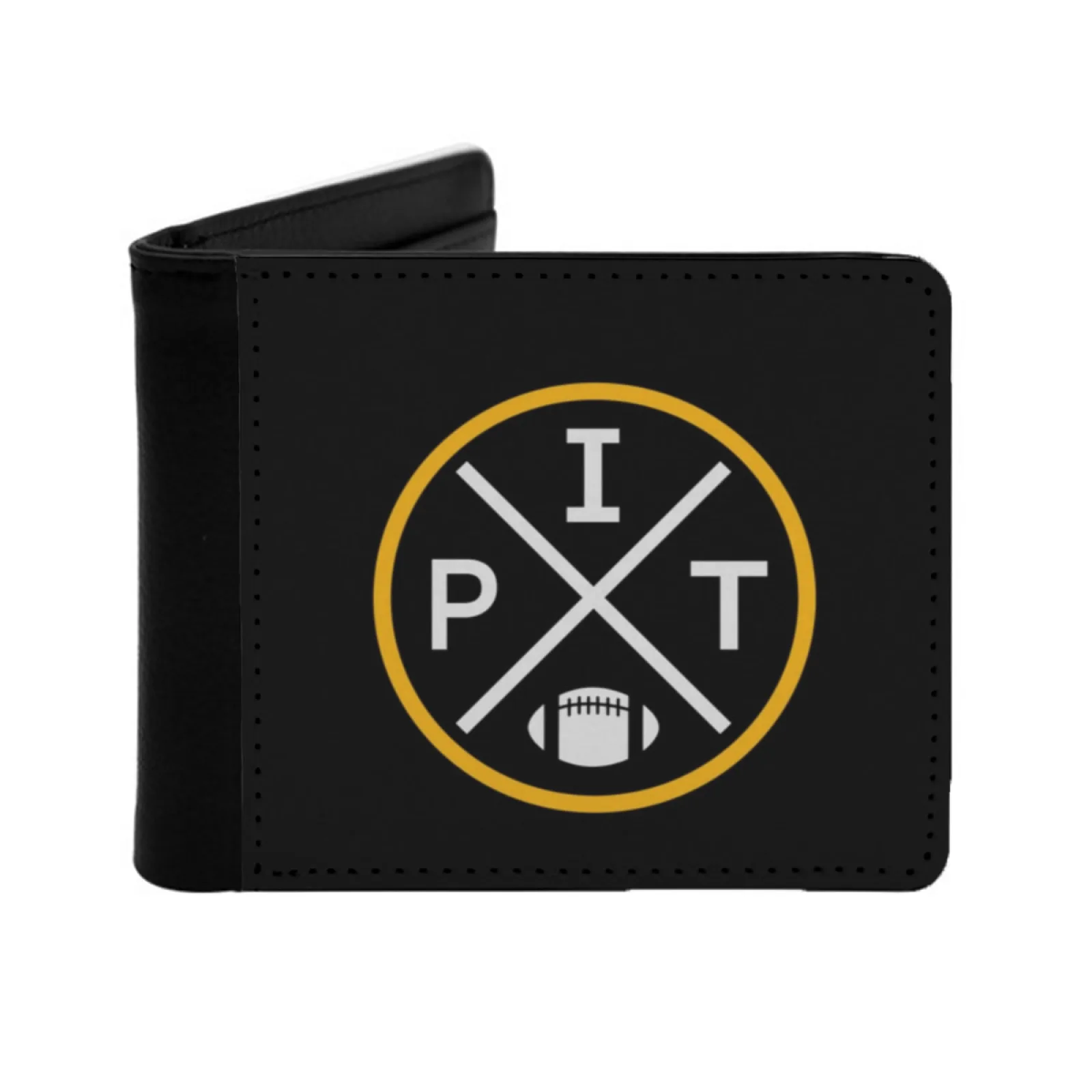 Ретро Pittsburgh Football Emblem, винтажный мужской кожаный кошелек Pit, держатели для кредитных карт/Id, вставки для денег, мужские короткие кошельки
Ретро Pittsburgh Football Emblem, винтажный мужской кожаный кошелек Pit, держатели для кредитных карт/Id, вставки для денег, мужские короткие кошельки