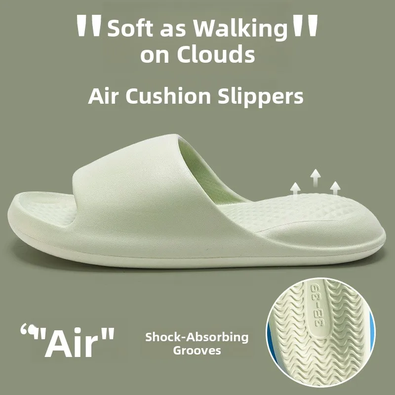 Thick Bottom Slip-On Slippers Soft Bottom Anti-Slip Summer Style for Men And Women Indoor Outdoor Bathroom Casual Slippers
Thick Bottom Slip-On Slippers Soft Bottom Anti-Slip Summer Style for Men And Women Indoor Outdoor Bathroom Casual Slippers