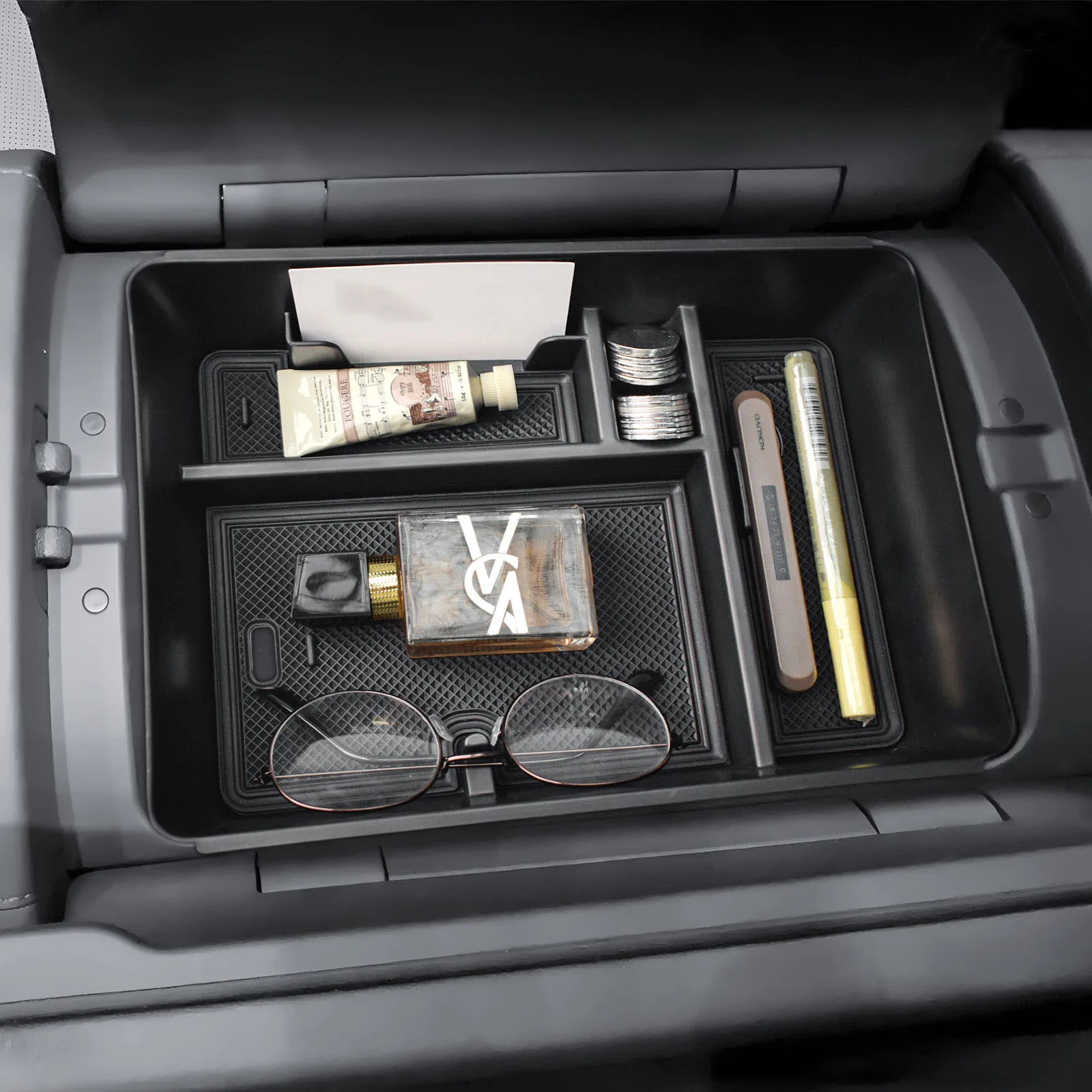 RUNROAD Center Console Organizer Tray For 2026 Hyundai Palisade Accessories Armrest Storage Tray (7-Seat Models ONLY) Car Box
RUNROAD Center Console Organizer Tray For 2026 Hyundai Palisade Accessories Armrest Storage Tray (7-Seat Models ONLY) Car Box