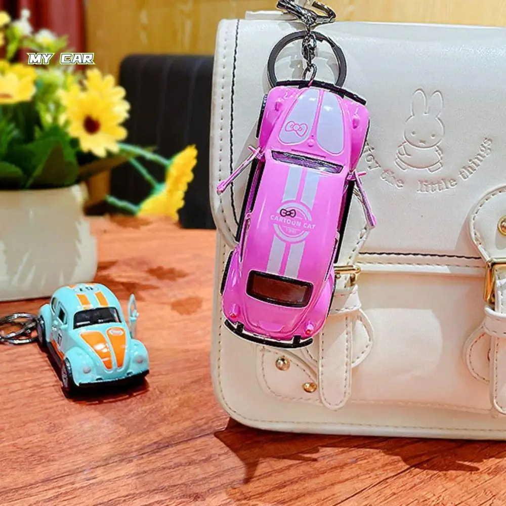 Portable Cartoon Beetle Shaped Car Key Ring Retro Style Amusing Pull-back Key Chain Creative Acrylic Car Model Toys Children
Portable Cartoon Beetle Shaped Car Key Ring Retro Style Amusing Pull-back Key Chain Creative Acrylic Car Model Toys Children